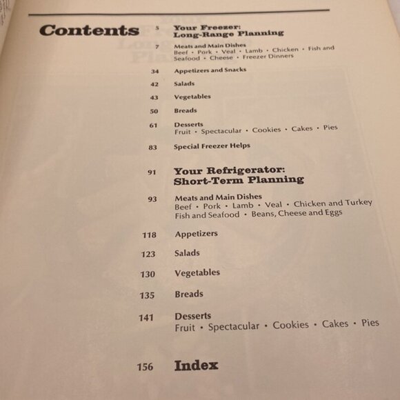 Betty Crocker’s Do-Ahead Cookbook Recipes for the Freezer and the Refrigerator - Picture 5 of 7